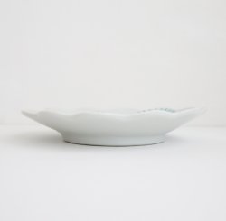 画像2: 赤地径：花火文輪花6寸皿