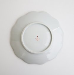 画像3: 赤地径：花火文輪花6寸皿