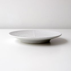 画像2: 阿南維也：白磁鎬4寸皿