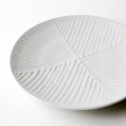 画像3: 阿南維也：白磁鎬4寸皿