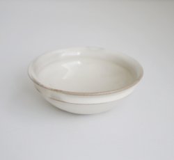画像4: 荒賀文成：粉引馬たらい小皿