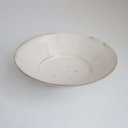 画像5: 荒賀文成：粉引六寸つば皿