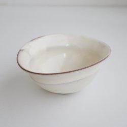 画像5: 荒賀文成：粉引馬たらい向付