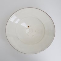 荒賀文成：粉引七寸つば鉢