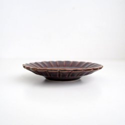 画像2: アリタポーセリンラボ：菊型小皿 アメ釉