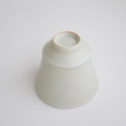 画像4: 土井善男：緑白釉カップ（切立）