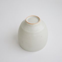 画像4: 土井善男：緑白釉カップ（丸形）