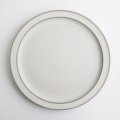 二川修：8.5寸プレート皿 白