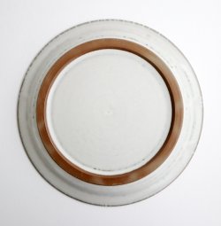 画像3: 二川修：8.5寸プレート皿 白
