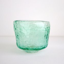 画像1: 橋村大作：WCRACKロックグラス 緑