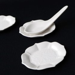 画像4: 今村製陶：古陶陶唐草文豆皿