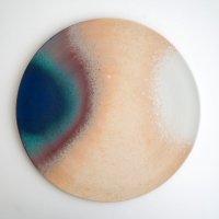 六青：red spot 9寸皿