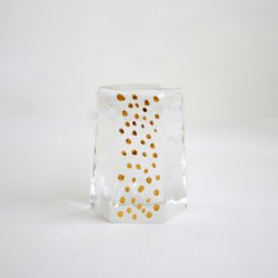 画像1: 小宮崇：金彩六角文鎮