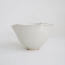 画像1: 黒木泰等：ナラ灰釉輪花片口