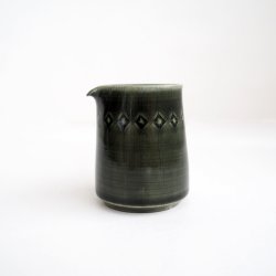 画像1: 増渕篤宥：青釉ミニピッチャー