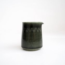 画像2: 増渕篤宥：青釉ミニピッチャー