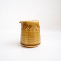 増渕篤宥：黄釉ミニピッチャー