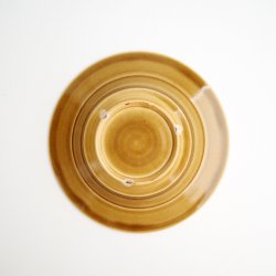 画像3: 増渕篤宥：黄釉リム鉢