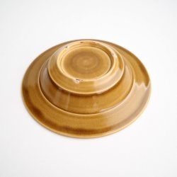 画像4: 増渕篤宥：黄釉リム鉢