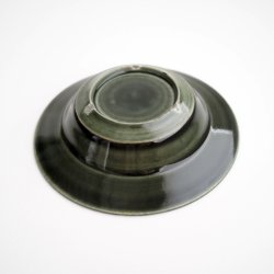 画像4: 増渕篤宥：青釉リム鉢