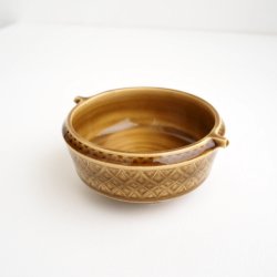 画像5: 増渕篤宥：黄釉釉象嵌香炉（火屋なし）