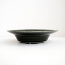 画像2: 増渕篤宥：青釉釉象嵌シチューボウル