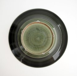 画像3: 増渕篤宥：青釉釉象嵌シチューボウル