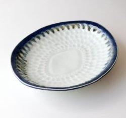 画像3: 水谷和音：網レモンカレー皿 アイアンブルー