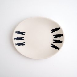 画像1: シマムラヒカリ：ソーサー くまリズム（b）