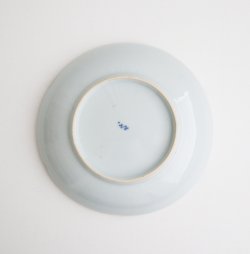 画像3: 清水なお子：色絵花唐草輪花文5.5寸リム皿