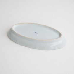 画像4: 清水なお子：色絵波に千鳥文楕円皿（小）