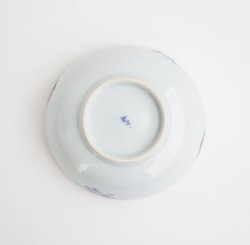 画像3: 清水なお子：色絵桃に蝙蝠福字文小鉢
