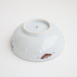 画像4: 清水なお子：色絵桃に蝙蝠福字文小鉢