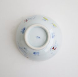 画像3: 清水なお子：色絵飯碗 鶏文