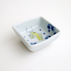 画像5: 清水なお子：色絵角豆鉢（鯉）