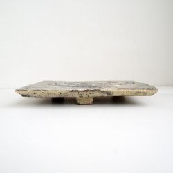 画像2: 清水しおり：三ツ足角台皿（a）