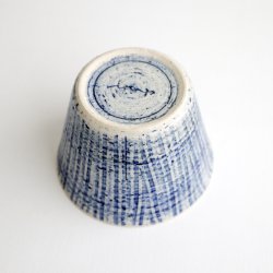 画像4: 添田ナオコ：ブルーチェックフリーカップblue