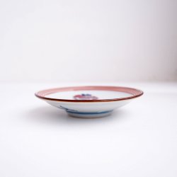 画像2: たなかふみえ：花詰ハシビロコウ縁付小皿