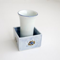画像4: 山口利枝：こぼし酒セット（花文）