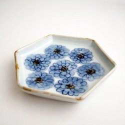 画像4: 山口利枝：花詰六角皿