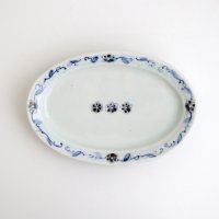 山口利枝：花唐草ダエン皿