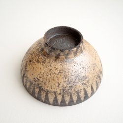 画像4: 山本哲也：鉄釉印判碗