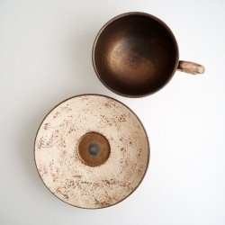 画像2: 山本哲也：金彩釉白泥彩C&S