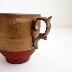 画像6: 山本哲也：金彩釉マグカップ