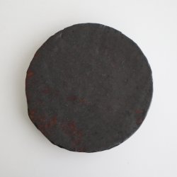 画像1: 吉田学：鉄釉台皿