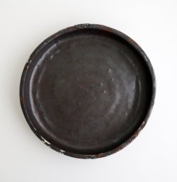 画像3: 吉田学：鉄釉台皿