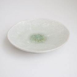 画像4: 吉川仁：粉引五寸皿（a）