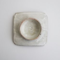 画像3: 吉川仁：窯変粉引高付 中（c）