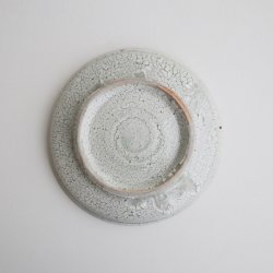 画像3: 吉川仁：粉引五寸皿 フチ有（c）