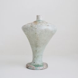 画像1: 吉川仁：窯変粉引瓶子（a）